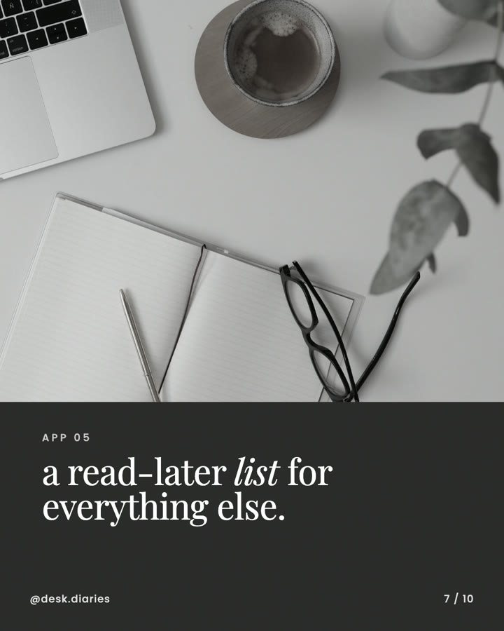 Phone UI editorial slide 7