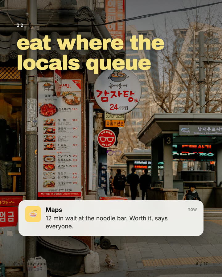 Bold words over photo slide 4