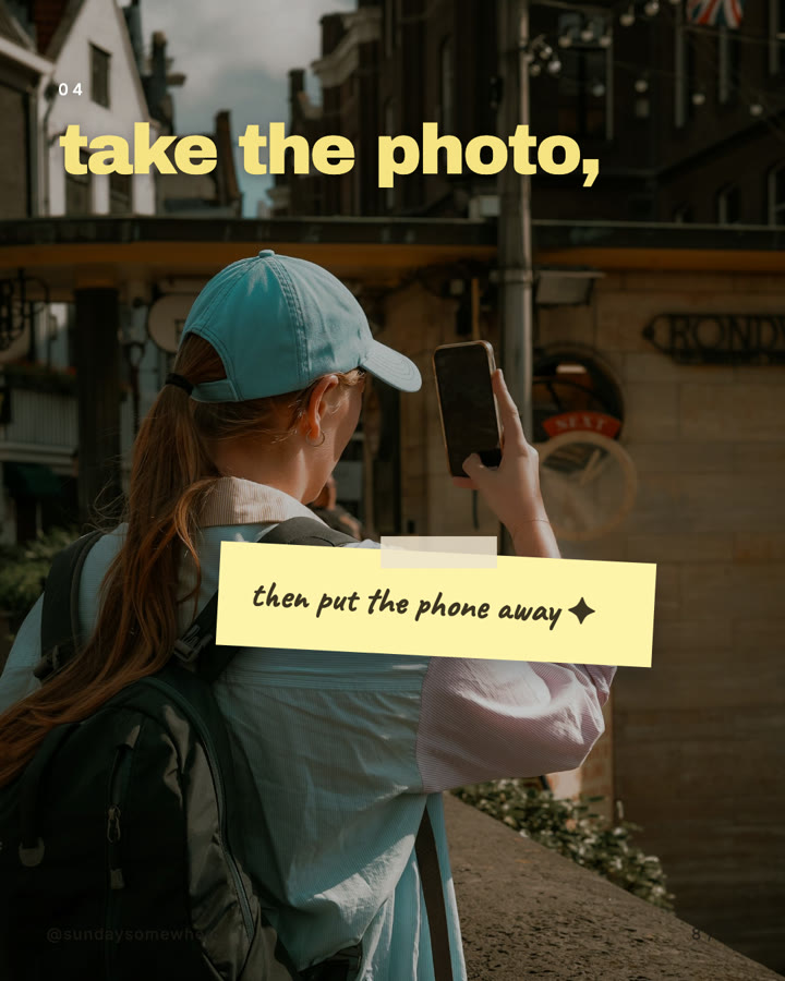 Bold words over photo slide 8